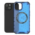 thumbnail image 1 of For Magnetic iPhone 11 Pro Case, Honeycomb Structure [Compatible with MagSafe] Slim Fit Translucent Matte Design Shockproof Drop Protective Bumper Women Girls Men Boy iPhone 11 Pro,Blue, 1 of 10