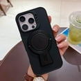 thumbnail image 1 of Magnetic for iPhone 11 Pro Max Phone Case with Built in Y Stand[Compatible with MagSafe],Shockproof Magnetic Kickstand Slim Rugged Anti-fall Phone Case Cover for iPhone 11 Pro Max,Black, 1 of 6
