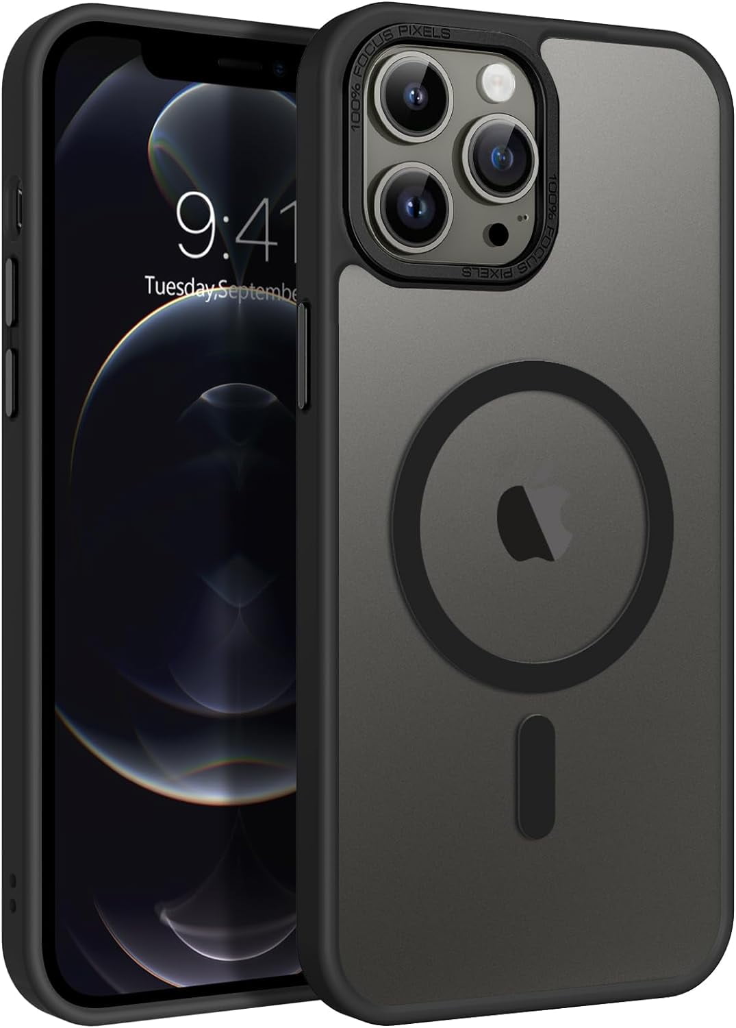 for iPhone 12 Pro Max Case, with Magsafe] Slim Fit