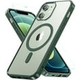thumbnail image 1 of Magnetic for iPhone 12/iPhone 12 Pro Case, Compatible with MagSafe, Protection Protective Phone Case Shockproof Cover for iPhone 12/iPhone 12 Pro (Green), 1 of 8