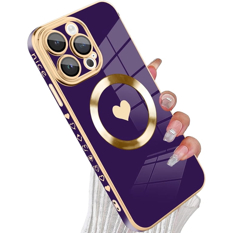 Magnetic for iPhone 13 Pro Max Case [Compatible with Magsafe] Cute