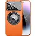thumbnail image 1 of Magnetic iPhone 13 Pro Max Case - Full Camera Protection, Compatible with MagSafe (6.7 inches), Orange, 1 of 8