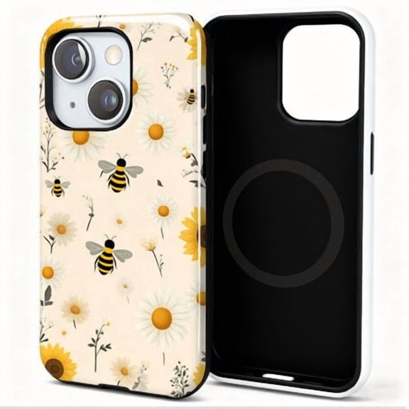 Magnetic for iPhone 13 Pro max Case (Compatible with MagSafe) (Military Grade Drop Protection) 13 Puls Lightweight Phone Case Matte Shockproof Phone Diligent little bee