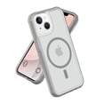 thumbnail image 1 of Magnetic for iPhone 14 Case [Compatible with Magsafe] Translucent Matte Slim Thin Shockproof Anti-Yellow Women Men Protective Rugged Hybrid Phone Cover For iPhone 14,Clear, 1 of 6