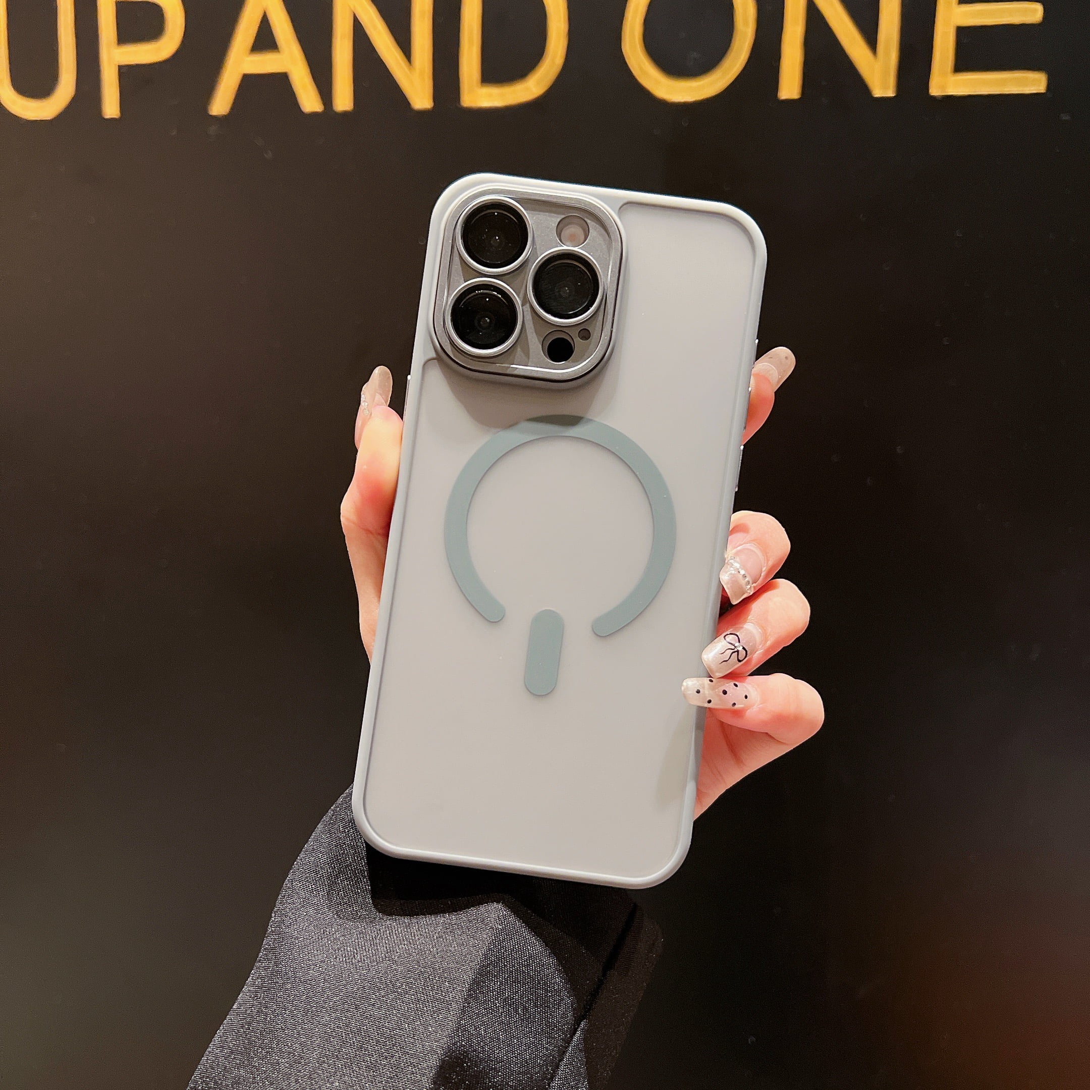 iPhone14 ケース Magnetic for iPhone 14 Case, Upgraded [Camera Lens Protection