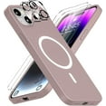 for iPhone 14 Plus Case, Slim & Soft Liquid Silicone Case