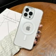 thumbnail image 1 of Magnetic for iPhone 14 Pro Max Case [Compatible with MagSafe] [Military Grade Drop Protection] Shockproof Matte Translucent Slim Protective Cover for iPhone 14 Pro Max 6.7 Inch (Transparent), 1 of 10