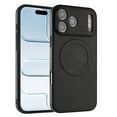 thumbnail image 1 of Magnetic For iPhone 14 Pro Phone Case,Lychee Pattern PU Leather Back Design,Compatible with Mag-safe,Ultra Slim Anti-Scratch Anti-fall Protection Shockproof Thin Fit Phone Case,Black, 1 of 9