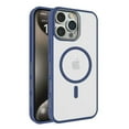 thumbnail image 1 of Magnetic for iPhone 15 Back Case, [Compatible with MagSafe & Drop Protective] Slim Translucent Matte Cover, Luxury Anti-Scratch Shockproof Thin Phone Case for iPhone 15, Blue, 1 of 8