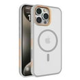 thumbnail image 1 of Magnetic for iPhone 15 Back Case, [Compatible with MagSafe & Drop Protective] Slim Translucent Matte Cover, Luxury Anti-Scratch Shockproof Thin Phone Case for iPhone 15, Gray, 1 of 8