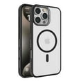 thumbnail image 1 of Magnetic for iPhone 15 Back Case, [Compatible with MagSafe & Drop Protective] Slim Translucent Matte Cover, Luxury Anti-Scratch Shockproof Thin Phone Case for iPhone 15, Black, 1 of 8