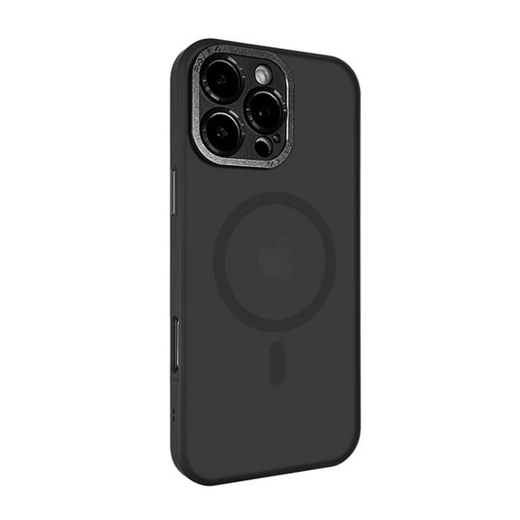 Magnetic for iPhone 15 Case, Military Grade Drop Protection, Compatible with Mag-Safe Charging, Hybrid Flexible Bumper Case for iPhone 15, Shockproof Slim Phone Cover, Black