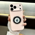 thumbnail image 1 of Magnetic For iPhone 15 Phone Case,Compatible with Mag-safe,Built-in Lens Protector,Logo View Design,Ultra Slim Glossy Shockproof Anti-Fall Drop Protection Rugged Phone Case,Pink, 1 of 6