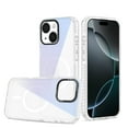 thumbnail image 1 of Magnetic for iPhone 15 Plus Case, [Compatible with Magsafe][Military Grade Drop Protection] Hybrid Silicone Slim Diamond Camera Translucent Rugged Protective Cover for iPhone 15 Plus,Clear, 1 of 5