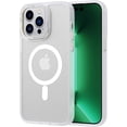 thumbnail image 1 of Magnetic for iPhone 15 Pro Case Compatible with MagSafe,[Military Grade Protection] Magnetic Phone Case Translucent Matte Anti-Scratch Shockproof Protective Case Cover Pink, 1 of 17