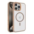 thumbnail image 1 of Magnetic for iPhone 16 Back Case, [Compatible with MagSafe & Drop Protective] Slim Translucent Matte Cover, Luxury Anti-Scratch Shockproof Thin Phone Case for iPhone 16, Desertgold, 1 of 8