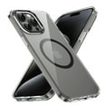 thumbnail image 1 of Magnetic for iPhone 16 Plus Clear Case Compatible with Magsafe Military-Grade Protection Shockproof Phone Bumper,Anti-Scratch Drop Proof Anti-Fingerprint Clear Hard Back Cover Back,Black, 1 of 9
