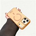 thumbnail image 1 of Magnetic For iPhone 16 Plus Phone Case,Compatible with Mag-Safe,Ultra Slim Anti-Scratch Drop Protection,Matte Translucent Back Design,Skin Feel Shockproof Thin Fit Durable Phone Case,Gold, 1 of 11