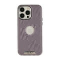 thumbnail image 1 of Magnetic for iPhone 16 Pro Max Case, [Military Grade Drop Tested] [Compatible with MagSafe] Shockproof Anti-fall Fiber Pattern PU Leather Back Slim Protective Case for iPhone 16 Pro Max,Purple, 1 of 10