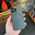 thumbnail image 1 of Magnetic For iPhone 16e Phone Case,Ultra Slim,with Lens Film,Compatible with Mag-Safe,Dropproof Heavy Duty Tough Rugged Shockproof Thin Fit Phone Case Cover for iPhone 16e,Black, 1 of 9