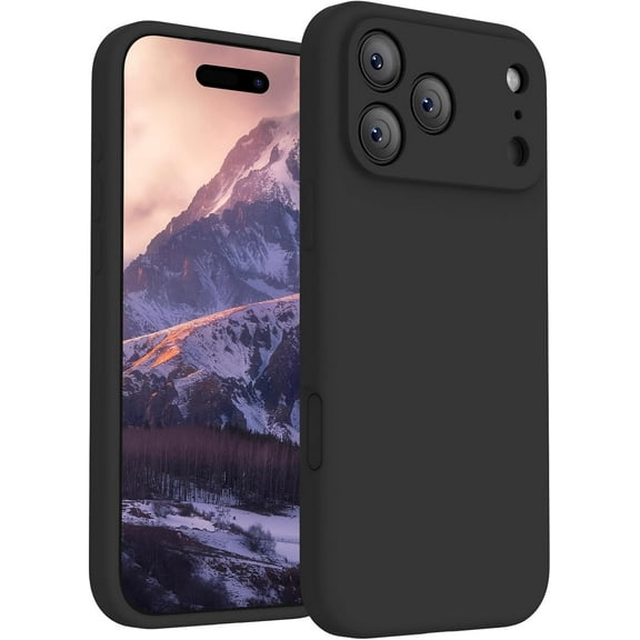 Magnetic for iPhone 17 Pro Max Case, Compatible with MagSafe, [Integrated Silicone Camera Control Button] [Camera Protection] Anti-Scratch Microfiber Lining Phone Case, 6.9"