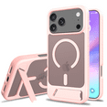 thumbnail image 1 of Magnetic for iPhone 17  pro max 6.9 Inch Case with Built-in Invisible Kickstand, Compatible with Magsafe, Slim Fit Translucent Matte Phone Shockproof Protective Cover for iPhone 17  pro max 6.9  Inch, 1 of 8