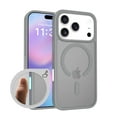 thumbnail image 1 of Magnetic for iPhone Air Case, Compatible with MagSafe, Drop Protection Ultra Slim Translucent Matte Shockproof Lightweight Phone Case, with Sensitive Camera Control Capture Button, Gray, 1 of 6