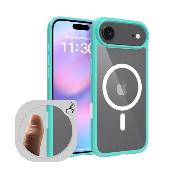 Magnetic for iPhone Air/iPhone 17 Air Case, [Compatible with MagSafe][Not Yellowing][Military-Grade Protection] Crystal Clear Shockproof Protective case for iPhone Air/iPhone 17 Air