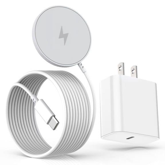 Magnetic iPhone Wireless Charger - 10FT Fast - Charging Pad, Compatible with iPhone Air/17 Pro Max/16 Pro/16 Plus/15 Pro/14/13/12/11/AirPods 3/Pro 3/2