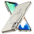 thumbnail image 1 of Magnetic for iPhone XS/X Case, [Fit for MagSafe] [Never Yellowing] [Military Grade Rugged Durable Protection] Back Slim Clear Wireless Charging Shockproof Premium Phone Case,Clear, 1 of 7