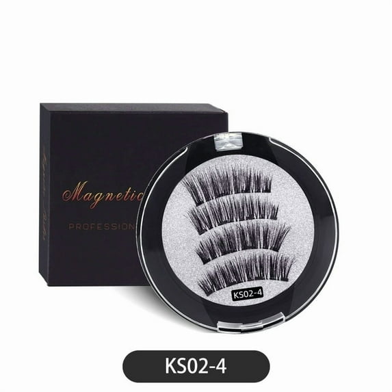 Magnetic suction false eyelashes, waterproof and durable, reusable