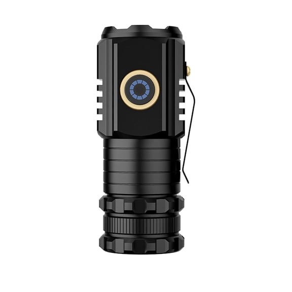 Magnetism Rechargeable Flashlight for Outdoor Adventures - Compact Portable with Pure White or Red Light Options