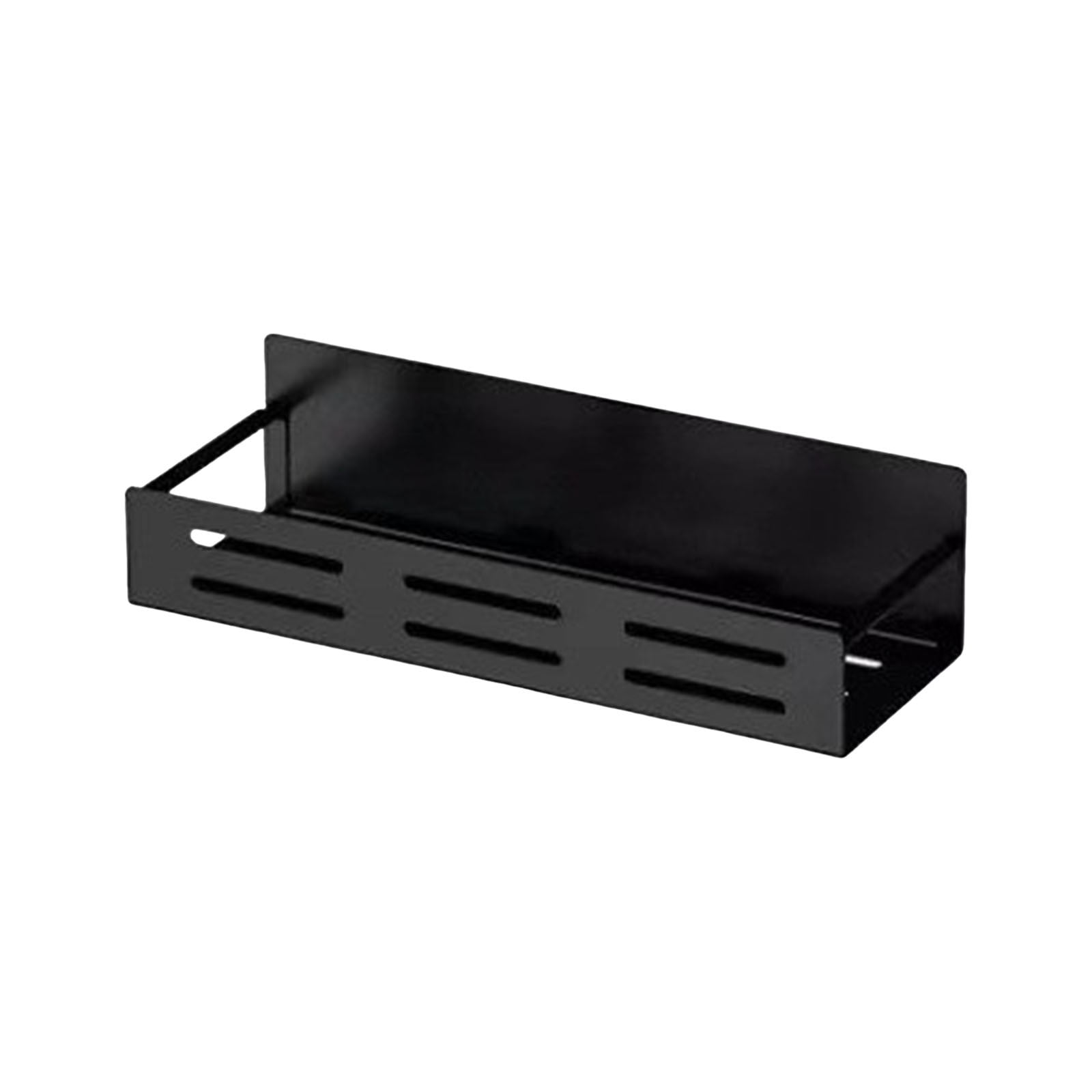 Magnetism Seasoning Rack For Refrigerator Black Magnetism Shelf And Fridge Kitchen Cabinet Organizers Storage Seasoning Organization Mini Shelves Organizadores High-quality