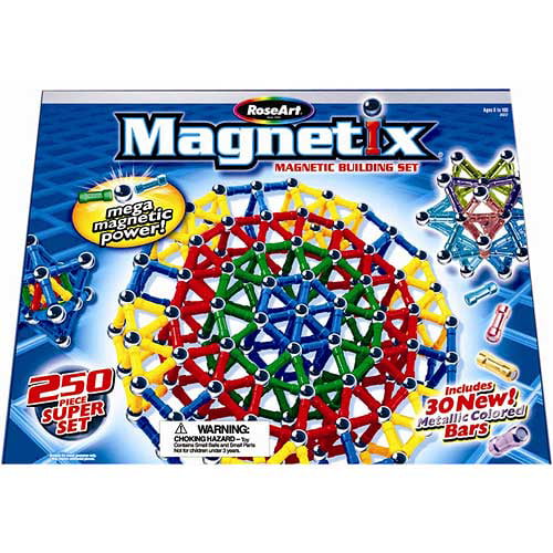 prioritet Derivation markedsføring Magnetix Building Set - 250-Pieces - Walmart.com