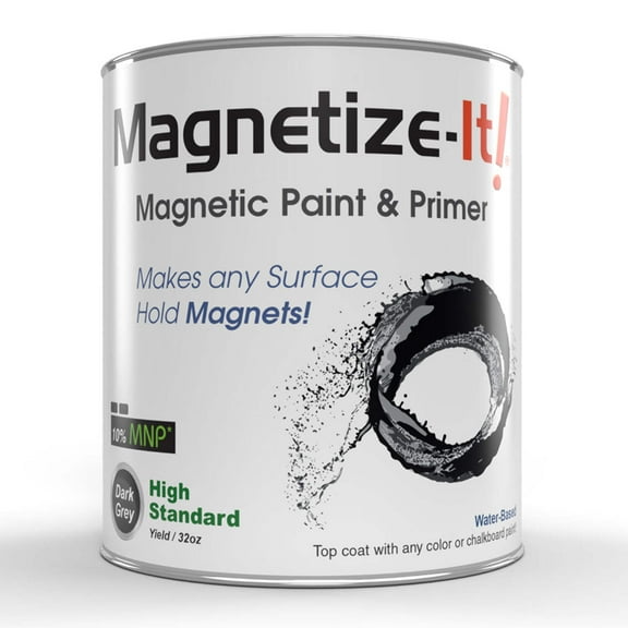 Magnetize-It! Magnetic Paint  Primer (Water Based) - High Standard Yield MIHYD-1547