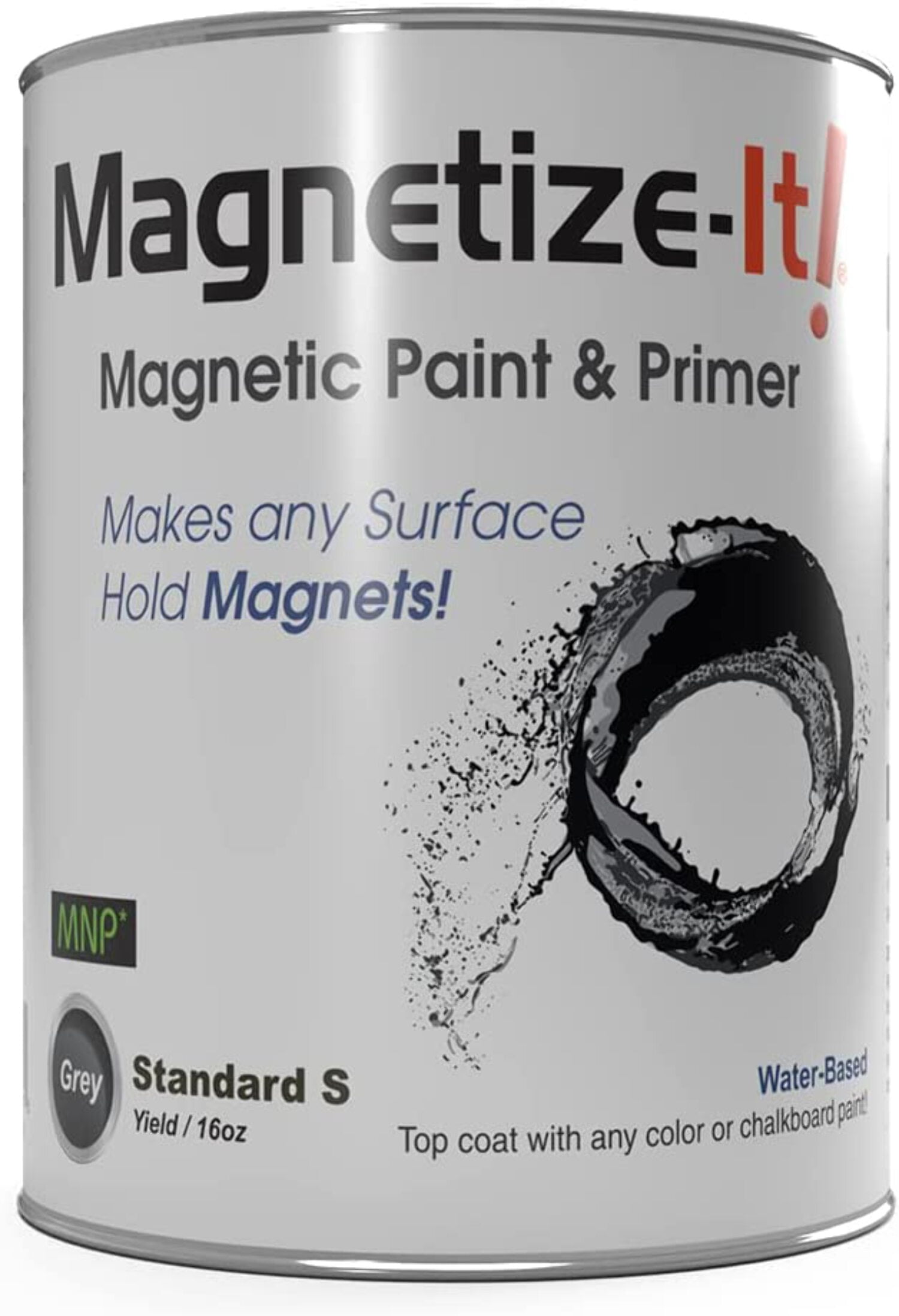Magnetize-It! Magnetic Paint  Primer (Water Based) - Standard"S" Yield 16oz (MISTD-1998)