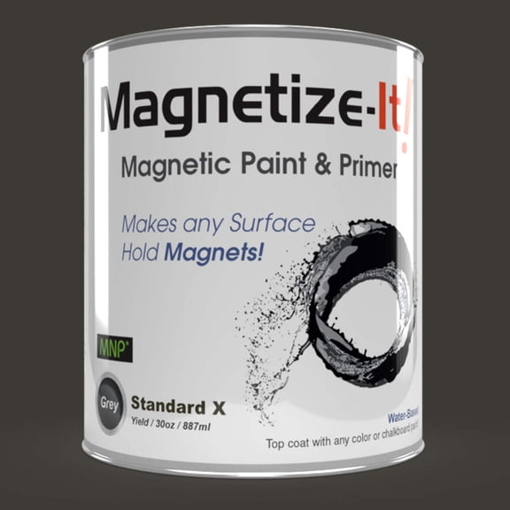 Magnetize-It! Magnetic Paint Primer - (Water Based) Standard X Yield 30oz (MIHYD-2001)