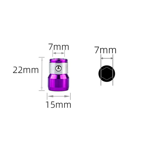 Magnetizer Alloy Magnetic Ring Magnetic Coil For Electric Cross Screwdriver Gold Fangkenuo