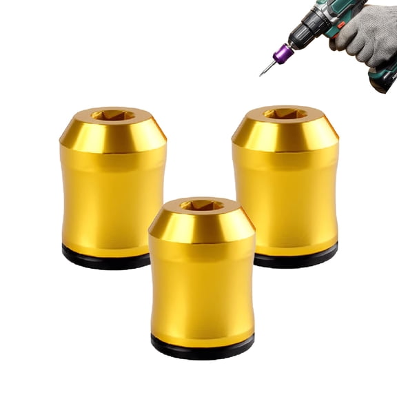 Magnetizer & Demagnetizer Tool Set, 3/5pcs Magnetic Screw Holder for Drill Bits, Hex Screwdrivers, Impact Drivers