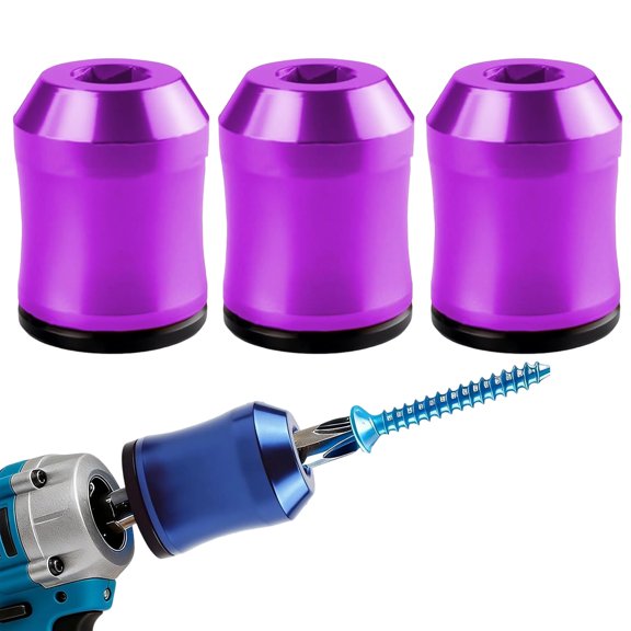 Magnetizer & Demagnetizer Tool Set, Removable Household Tool Metal Screw for Hex Screwdriver and Power Bits