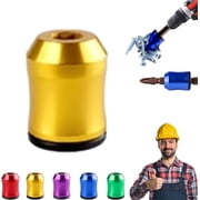 Magnetizer & Demagnetizer Tool Set, Universal Magnetic Screw Ring Head, Strong Magnetic Screw Ring, Fast Magnetize Demagnetize Small Tools, For Home Repair DIY Fix Magnetic Screw Holder Yellow