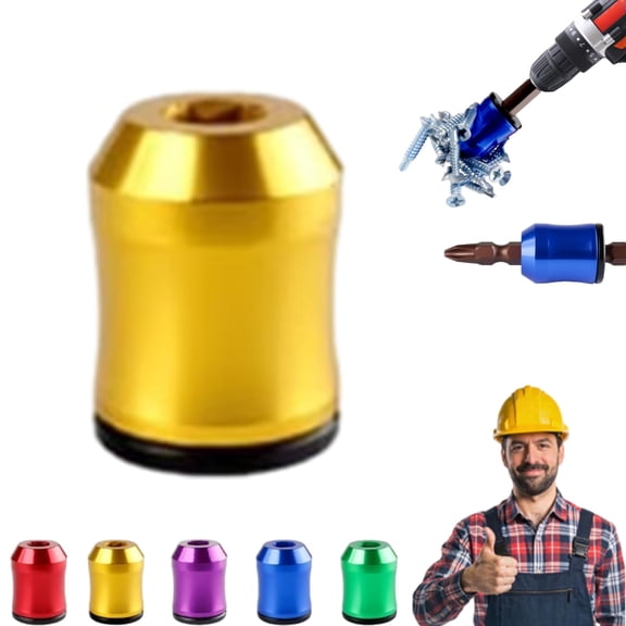 Magnetizer & Demagnetizer Tool Set for Screwdriver Bits, Magnetic Screw Ring Holder for DIY Repair, Home Tools & Small Parts Assembly