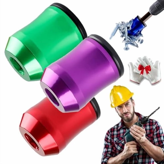 Magnetizer and Demagnetizer Tool Set for Drill Bits and Screwdrivers, Magnetic Strength Adjustment Tool