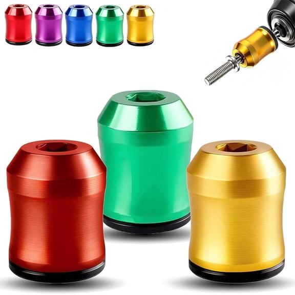 Magnetizer and Demagnetizer Tool Set for Drill, Screwdriver Head Magnetic Ring Holder, Magnetic Screw Holder Tool for Bits and DIY Repair