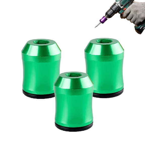 Magnetizer and Demagnetizer Tool Set for Drill, Universal Magnetic Bit Holder for Screwdriver & Impact Driver