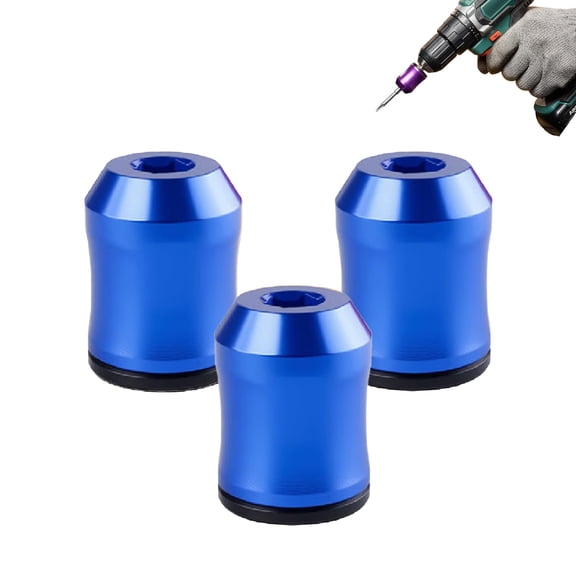 Magnetizer and Demagnetizer Tool Set for Drill, Universal Magnetic Bit Holder for Screwdriver & Impact Driver