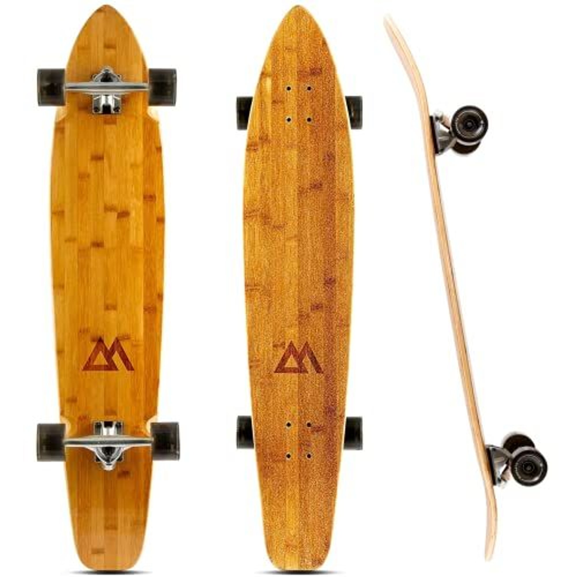 Magneto バンブー クルーザー ロングボード スケートボード Amazon.co.jp: Magneto Longboard - Bamboo Dancing Longboard