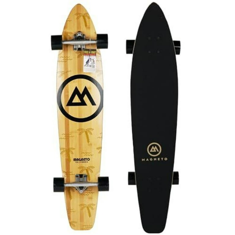 Magneto バンブー クルーザー ロングボード スケートボード Amazon.co.jp: Magneto Longboard - Bamboo Dancing Longboard