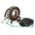 thumbnail image 1 of Magneto Coil Stator + Voltage Regulator + Gasket Assy For Yamaha YZF-R6 YZF R6 1999-2002, 1 of 12