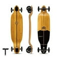 thumbnail image 1 of Magneto Drop-Through Longboard Skateboard - 8-Ply Maple Deck Adult Longboard - 100mm All-Terrain Wheels Off-Road Skateboard - Low-Rider Deck Cruiser Board Maneuverability - 40 in x 9.25 in, Wood, 1 of 8